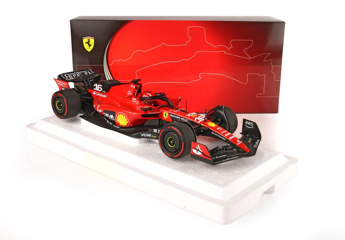 【予約】Ferrari SF-23 バーレーンGP 2023 C.ルクレール/ BBR 1/18 ミニカー