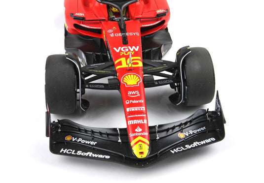 FERRARI F1 SF 23 TEAM SCUDERIA FERRARI N 16 4th MONZA ITALY GP 2023 CHARLES LECLERC RED BLACK YELLOW/BBR 1/18ミニカー