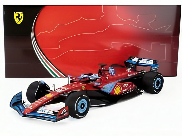 FERRARI F1 SF-24 チームスクーデリアフェラーリ N16 3位 マイアミGP 2024 C.ルクレール レッドライトブルー/ BBR 1/18 ミニカー