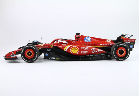 【予約】Ferrari SF24 モナコGP 2024 ダイキャスト ポリフォームパック ウィナー ルクレール/ BBR 1/18 ミニカー