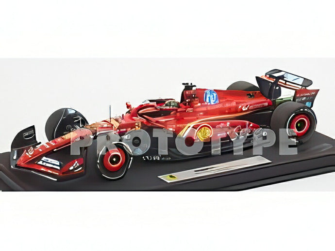 【予約】2026年発売予定FERRARI F1 SF-24 スクーデリアフェラーリ No.16 2024 イタリアGP 優勝 C.ルクレール ショーケース付 レッド ブラック/ BBR 1/18 350台限定ミニカー