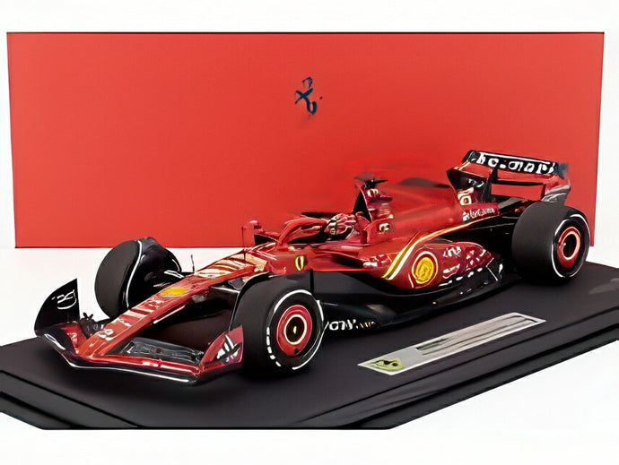 FERRARI F1 SF-24 チームスクーデリアフェラーリ N16 2位 オーストラリアGP 2024 C.ルクレール レッドブラック/ BBR 1/18 140台限定ミニカー