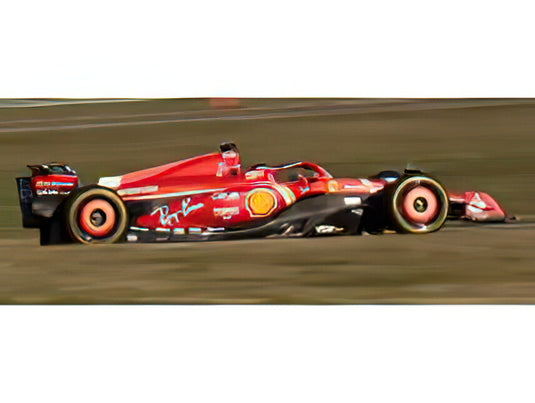 【予約】12月以降発売予定FERRARI F1 SF-24 TEAM SCUDERIA FERRARI N 55 WINNER AUSTRALIAN GP 2024 CARLOS SAINZ POLIFOAM PACKAGING RED BLACK/BBR 1/18ミニカー