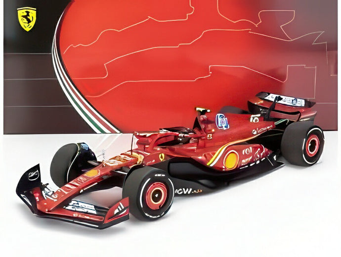 【予約】2026年発売予定FERRARI F1 SF-24 チームスクーデリアフェラーリ N55 3位 モナコGP 2024 C.サインツ レッドブラック/ BBR 1/18 ミニカー