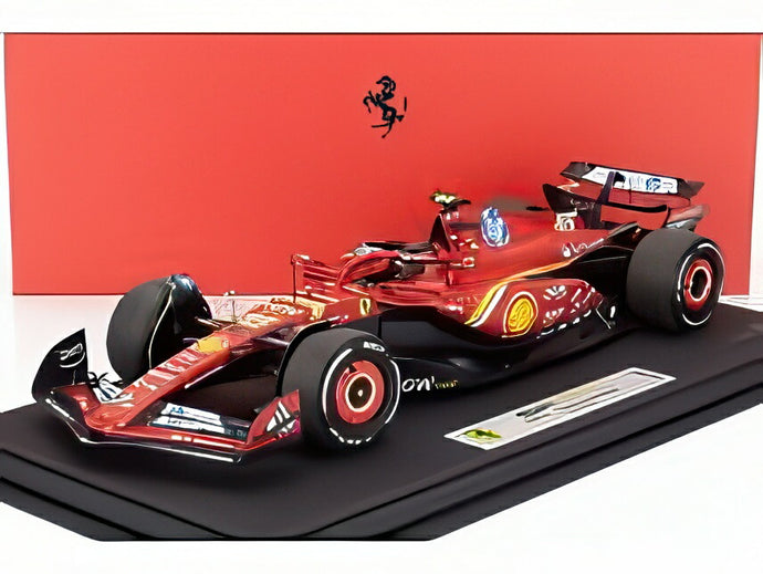 FERRARI F1 SF24 TEAM SCUDERIA FERRARI N55 2024年 モナコGP 3位 C.サインツ レッド/ブラック/ BBR 1/18 50台限定ミニカー