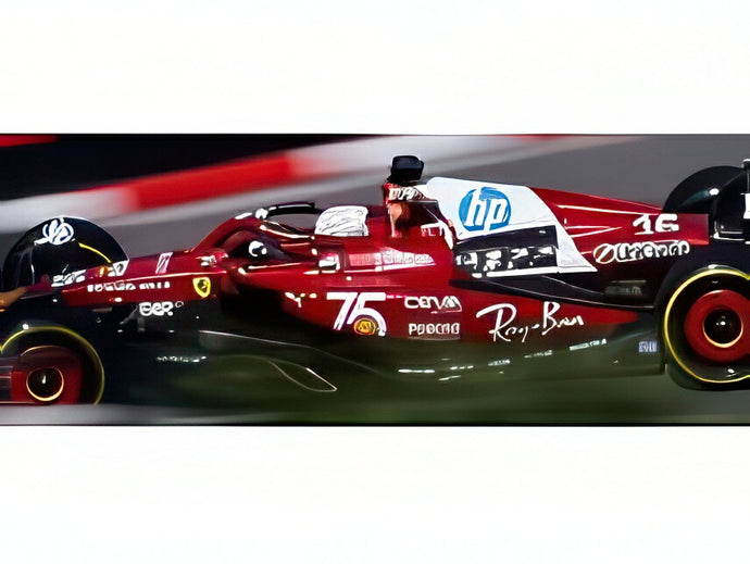 【予約】2026年発売予定FERRARI F1 SF-25 チームスクーデリアフェラーリHP N16 2位 モナコGP 75th Shell 2025 C.ルクレール/ BBR 1/18 ミニカー
