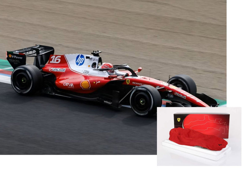 ギャラリービューアに画像をロードする, 【予約】Ferrariフェラーリ SF26 F1 Japanese GP Leclerc 3rd position metal diecast / BBR 1/18 ミニカー
