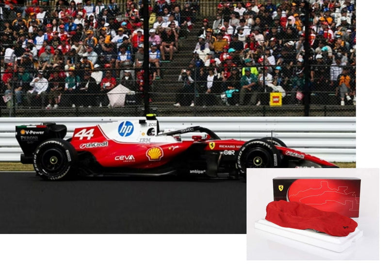 ギャラリービューアに画像をロードする, 【予約】Ferrariフェラーリ SF26 F1 Japanese Grand Prix Hamilton 6th position metal diecast / BBR 1/18 ミニカー
