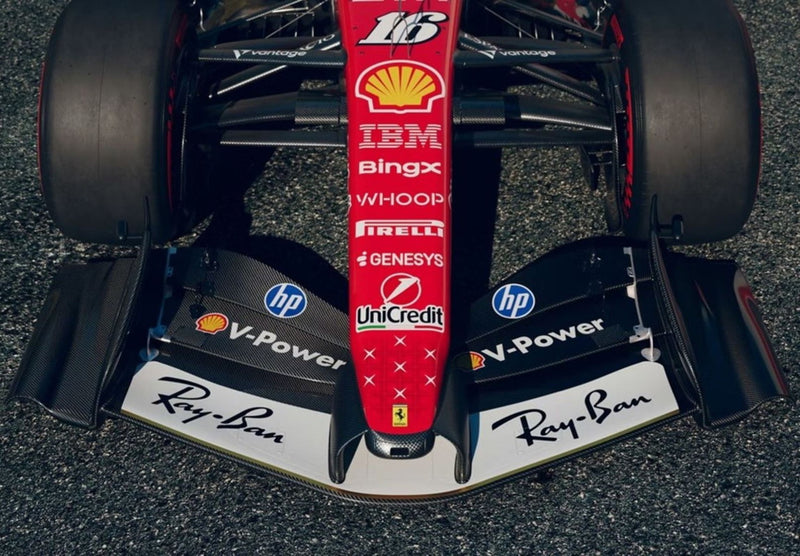 ギャラリービューアに画像をロードする, 【予約】Ferrariフェラーリ SF26 Gran Premio Italia 2026 Leclerc Schumacher Tribute / BBR 1/18 ミニカー
