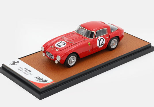 【予約】Ferrariフェラーリ 340 MM S/N 0318 24h Le Mans 1953 Driver Ascari Villoresi / BBR 1/43 ミニカー