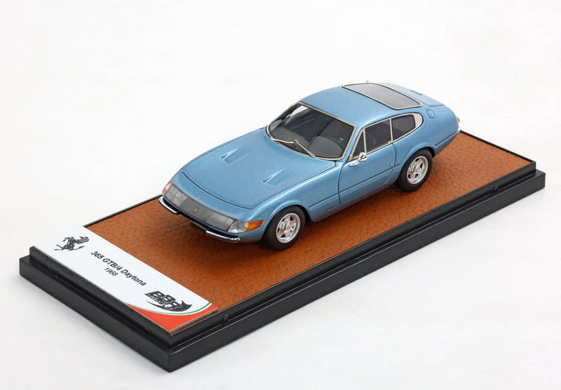 ギャラリービューアに画像をロードする, 【予約】Ferrariフェラーリ 365 GTB/4 Daytona Metallic light blue / BBR 1/43 ミニカー

