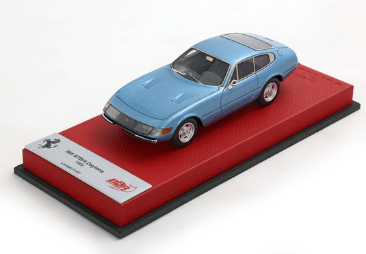 【予約】2027年発売予定 Ferrariフェラーリ 365 GTB/4 デイトナ 1968 メタリックライトブルー 20台限定 / BBR 1/43 ミニカー