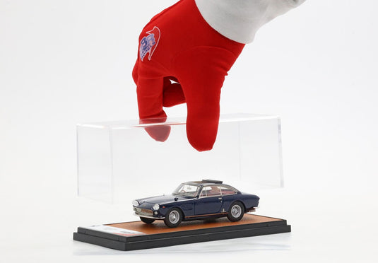 【予約】Ferrariフェラーリ 330 GT 2+2 twinlight open roof Blu scuro red interior SN5863 / BBR 1/43 ミニカー