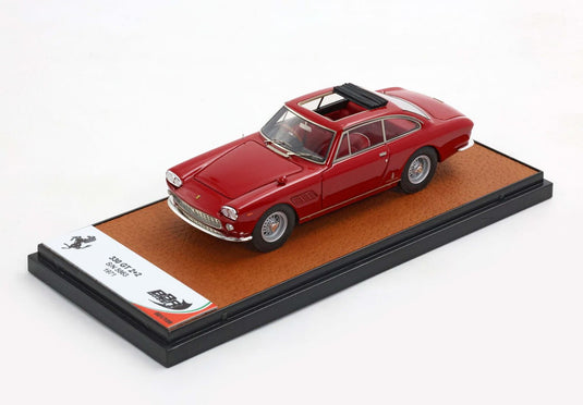【予約】Ferrariフェラーリ 330 GT 2+2 twinlight open roof bordeaux red interior SN 5863 / BBR 1/43 ミニカー