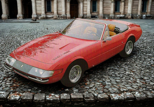 【予約】Ferrariフェラーリ 365 GTB 4 Daytona Spider Rosso Corsa Made in Italy / BBR 1/43 ミニカー