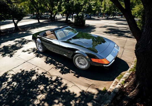 【予約】Ferrariフェラーリ 365 GTB/4 Daytona Spider Nero DS Made in Italy / BBR 1/43 ミニカー