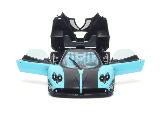 【予約】Pagani Zonda Uno クーペ フルオープンダイキャスト トゥルケーゼ＆カーボン ベーシックパック/ BBR 1/18 ミニカー