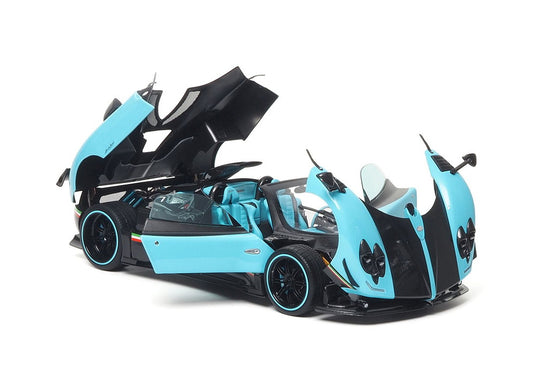 【予約】Pagani Zonda Uno クーペ フルオープンダイキャスト トゥルケーゼ＆カーボン ベーシックパック/ BBR 1/18 ミニカー