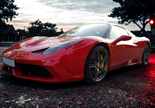 【予約】Ferrariフェラーリ 458 Speciale A spider Rosso Corsa and black roll bar / BBR 1/43 ミニカー