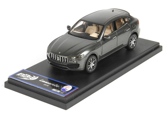 【予約】2027年発売予定 Maseratiマセラティ Levanteレヴァンテ 2016 ガンメタ 32台限定 / BBR 1/43 ミニカー