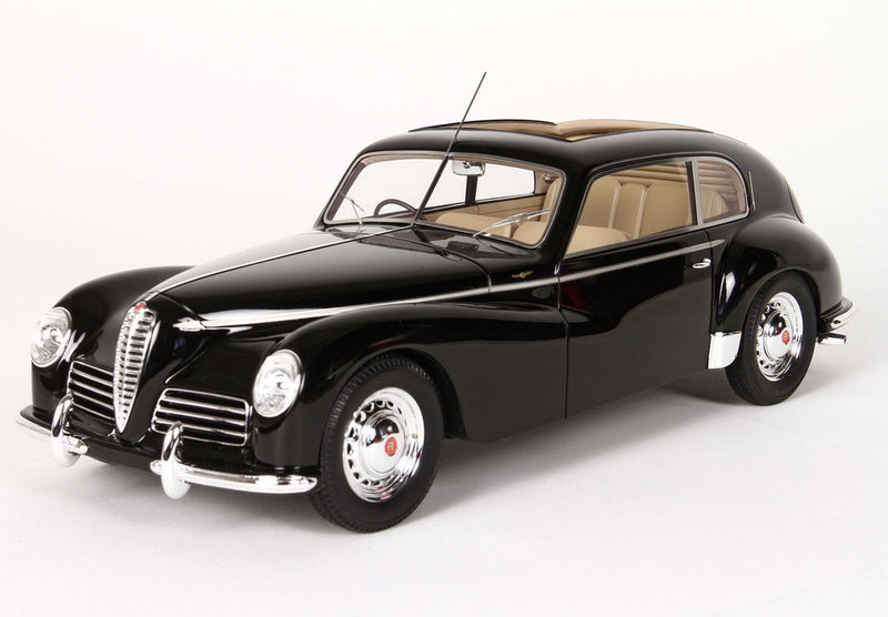 ギャラリービューアに画像をロードする, Alfa Romeo Freccia d Oro グロスブラック/ BBR 1/18 96台限定ミニカー
