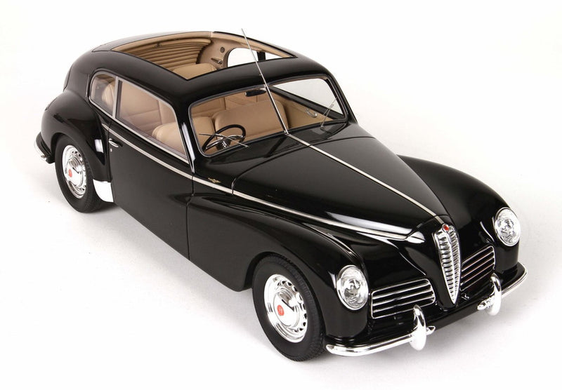 ギャラリービューアに画像をロードする, Alfa Romeo Freccia d Oro グロスブラック/ BBR 1/18 96台限定ミニカー
