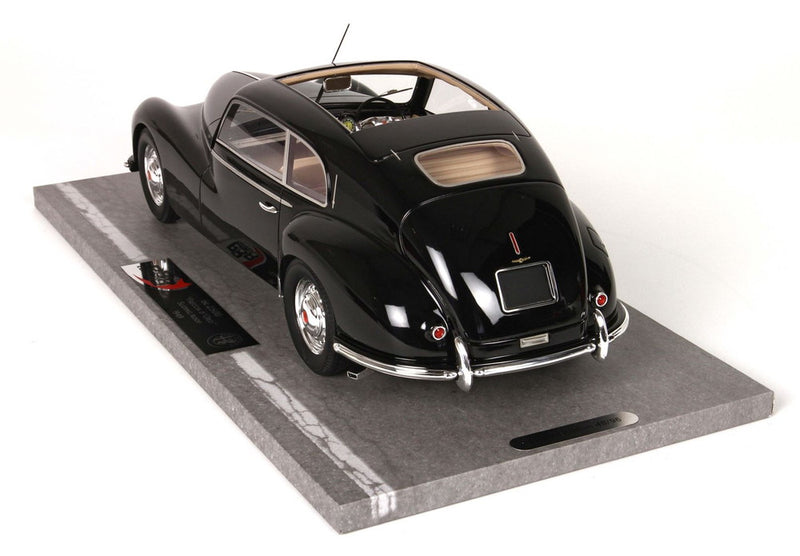 ギャラリービューアに画像をロードする, Alfa Romeo Freccia d Oro グロスブラック/ BBR 1/18 96台限定ミニカー
