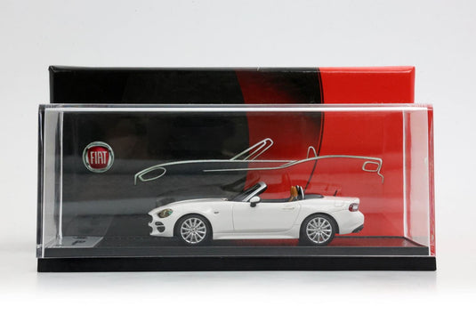 【予約】Fiatフィアット 124 Spider Bianco Gelato 限定11台 / BBR 1/43 ミニカー