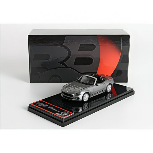 Fiat 124 スパイダー 2016 シルバー C181C/ BBR 1/43 ミニカー