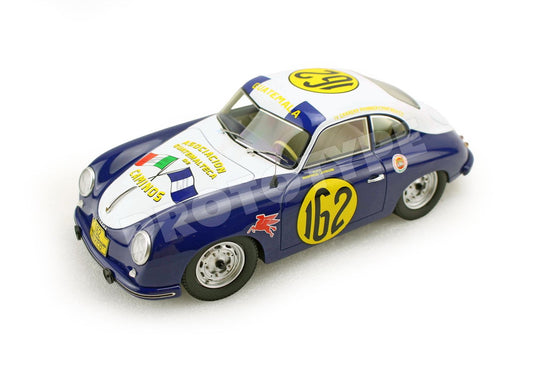 【予約】Porscheポルシェ 356A 4th Carrera Panamericana 1954 Guatemalteca n162 / BBR 1/18 ミニカー