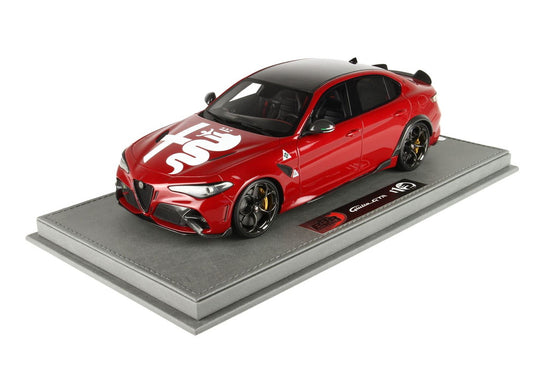 【予約】アルファロメオ ジュリア GTA 特別仕様 ロッソコンペティツィオーネ 30台限定/ BBR 1/18 ミニカー