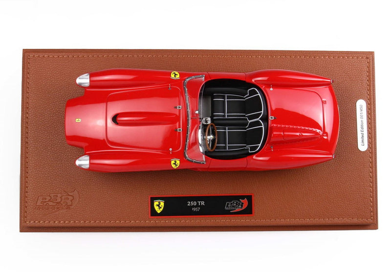 ギャラリービューアに画像をロードする, 【予約】Ferrari 250 Testarossa 1957 ロッソコルサ322/ BBR 1/18 50台限定ミニカー
