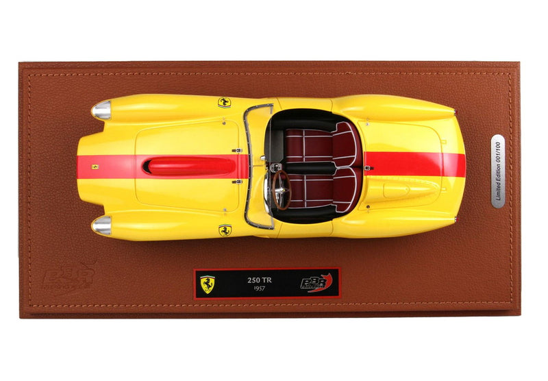 ギャラリービューアに画像をロードする, 【予約】Ferrari 250 Testarossa 1957 イエロー/ BBR 1/18 100台限定ミニカー
