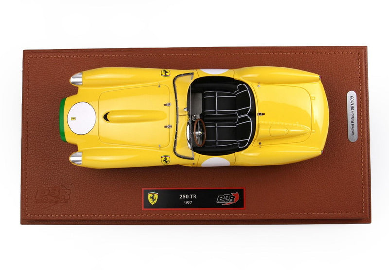 ギャラリービューアに画像をロードする, 【予約】Ferrari 250 Testarossa 1957 イエロー/ BBR 1/18 100台限定ミニカー
