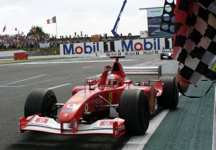 【予約】Ferrari F2002 フランスGP シューマッハ ワールドチャンピオン/ BBR 1/18 ミニカー