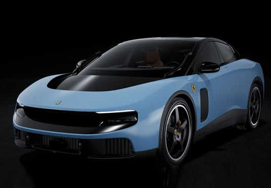 【予約】Ferrariフェラーリ Luce Panoramic roof Azzurro la Plata / BBR 1/18 ミニカー