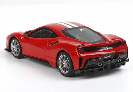 【予約】Ferrariフェラーリ 488 Pista Rosso Corsa Argento Nurburgring Blue America / BBR 1/43 ミニカー
