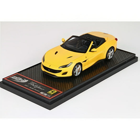Ferrari Portofino カブリオレ オープン 2017 Giallo Modena 4305 Lim Ed 99 pcs C207C/ BBR 1/43 ミニカー