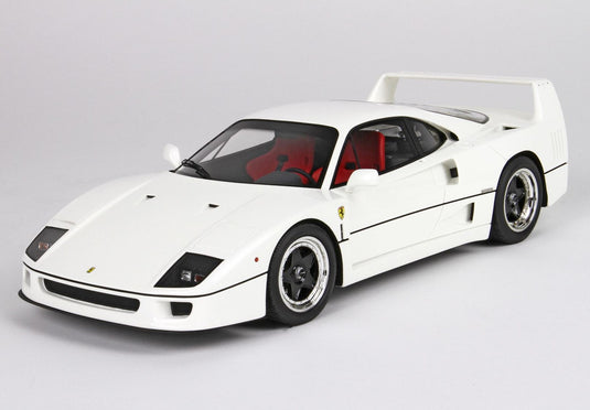 【予約】Ferrariフェラーリ F40 1987 Avus White seat red / BBR 1/43 ミニカー