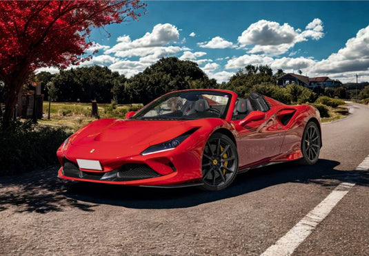 【予約】Ferrariフェラーリ F8 Tributo spider rosso corsa carbon wheels / BBR 1/43 ミニカー