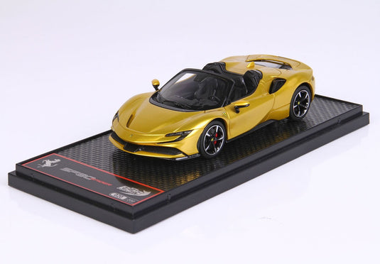 【予約】Ferrariフェラーリ SF90 Spider Yellow Montecarlo 限定200台 / BBR 1/43 ミニカー