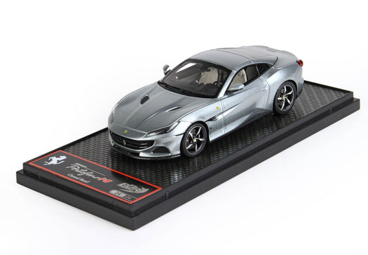【予約】Ferrariフェラーリ Portofino M Spider closed roof Titanium Grey metal 限定24台 / BBR 1/43 ミニカー