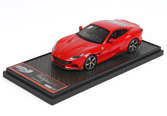 【予約】Ferrariフェラーリ Portofino M Spider クローズドルーフ Rosso Corsa 限定120台 / BBR 1/43 ミニカー