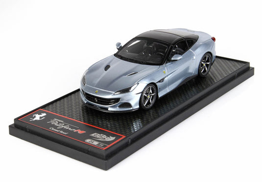 【予約】Ferrariフェラーリ Portofino M Spider closed roof Grigio Alloy 限定36台 / BBR 1/43 ミニカー