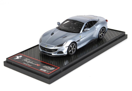 【予約】Ferrariフェラーリ Portofino M Spider closed roof Grigio Alloy 限定36台 / BBR 1/43 ミニカー