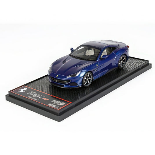 Ferrari Portofino M (Modificata) スパイダー クローズドルーフ 2020 ブルーアブダビ ブルー Met C250E/ BBR 1/43 ミニカー