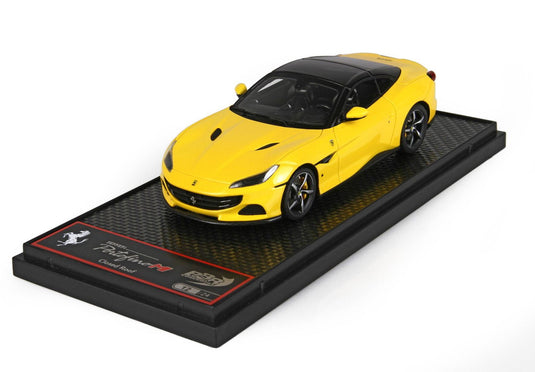 【予約】Ferrariフェラーリ Portofino M Spider closed roof Giallo Modena 限定24台 / BBR 1/43 ミニカー