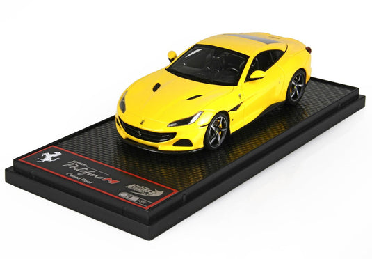 【予約】Ferrariフェラーリ Portofino M Spider closed roof Giallo Modena 限定36台 / BBR 1/43 ミニカー