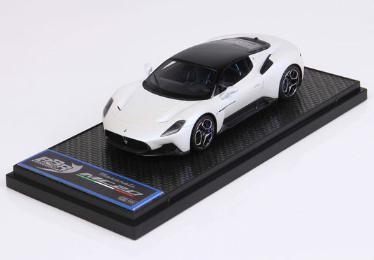 【予約】Maseratiマセラティ MC20 2020 Bianco Audace 限定200台 / BBR 1/43 ミニカー