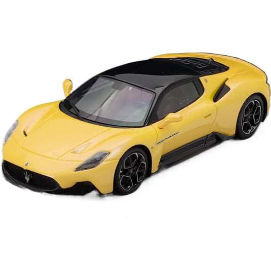 Maseratiマセラティ MC20 Gloss Black Roofグロスブラックルーフ 2020 Giallo Genioジャッロジェニオ Yellow Bla / Maserati Models 1/43 ミニカー